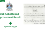 BISE Abbottabad Improvement Result