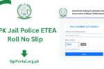 KPK Jail Police ETEA Roll No Slip